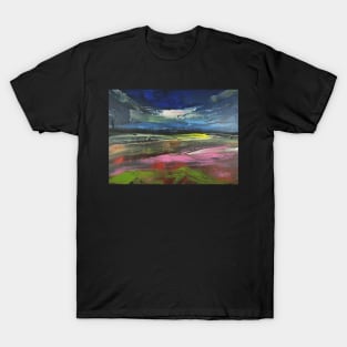 Abstract Landscape Beach Stroll 253 T-Shirt